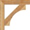 Ekena Millwork Westlake Block Rough Sawn Bracket, Western Red Cedar, 4"W x 28"D x 28"H BKT04X28X28WTL05RWR - alternate 3